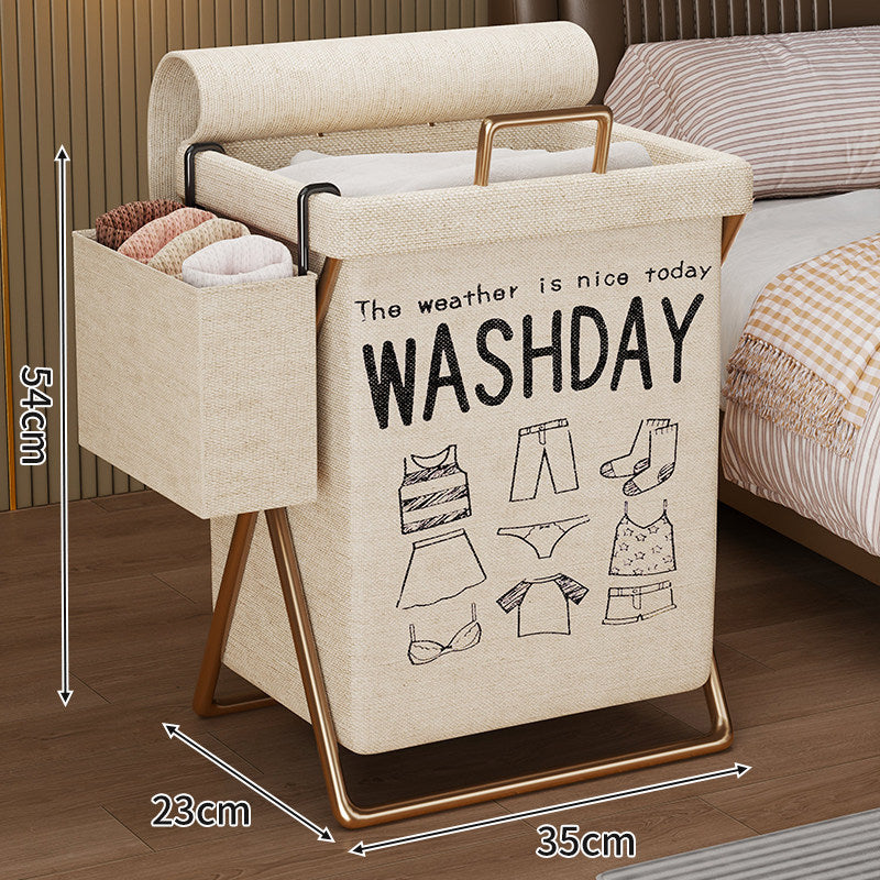 Collapsible Linen Laundry Hamper