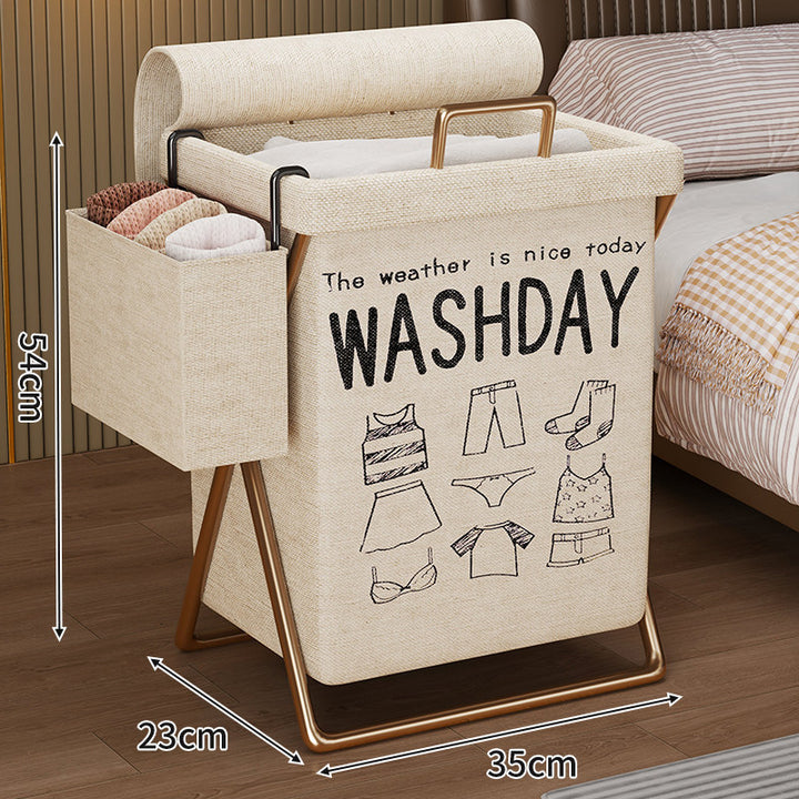 Collapsible Linen Laundry Hamper