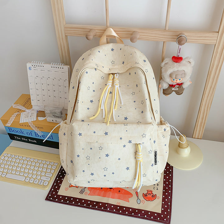Star-Patterned Casual Backpack Stornfield 1791204705