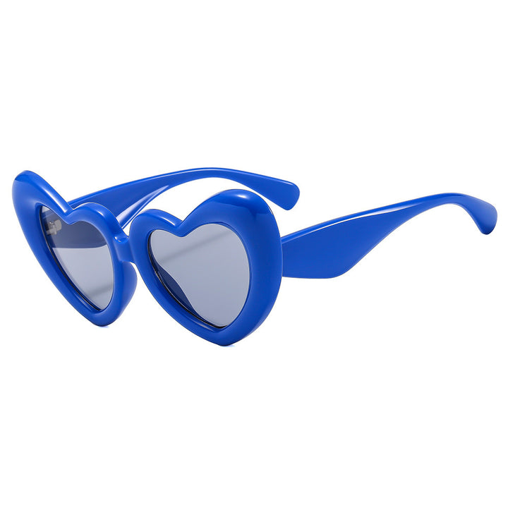 Women Heart-shaped Sunglasses with Stylish Frame Stornfield