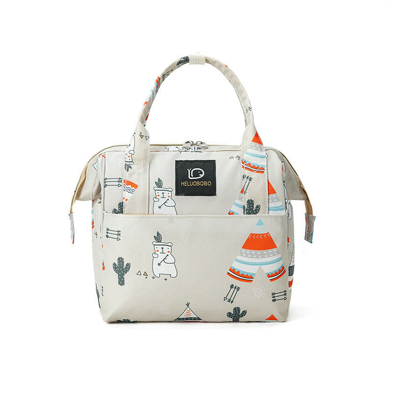 Artistic Printed Insulated Lunch Bag Stornfield