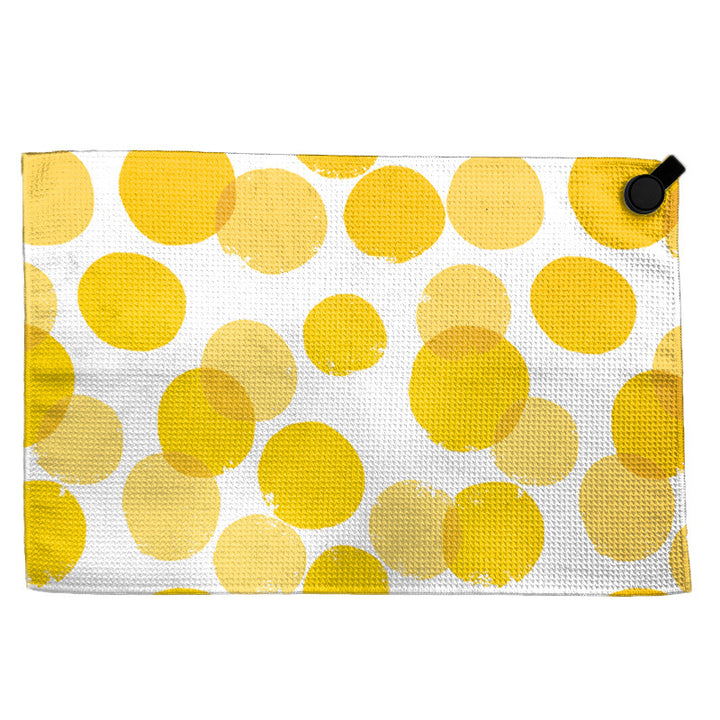 Towel with modern circular pattern Stornfield