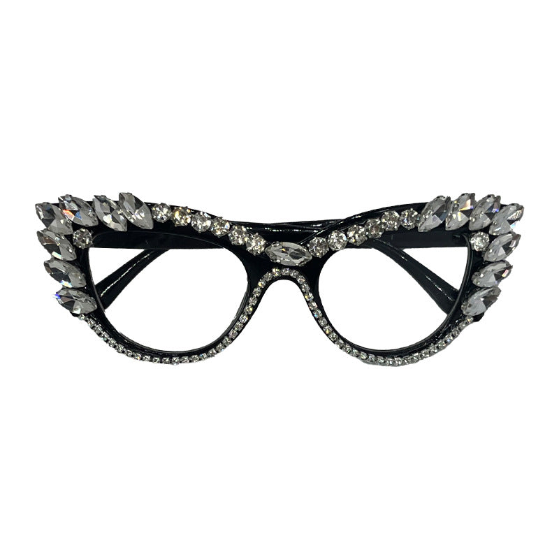 Luxury Cat-Eye Rhinestone Sunglasses Stornfield