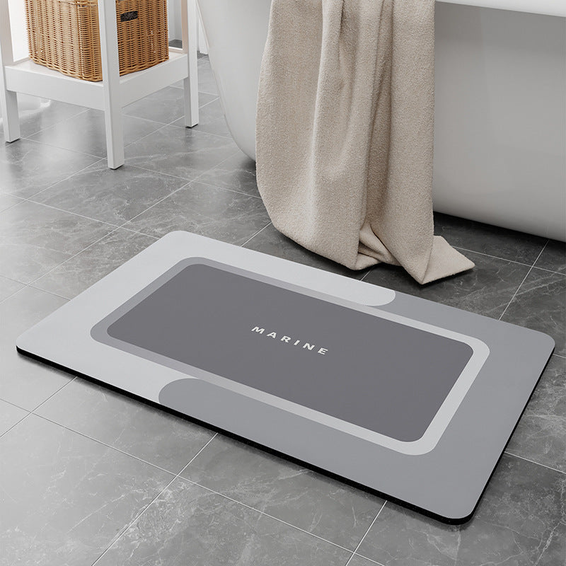 Contemporary Non-Slip Bath Mat