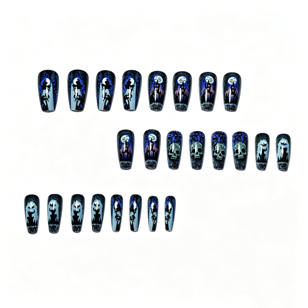 Creative Halloween Style Artificial Nails Stornfield