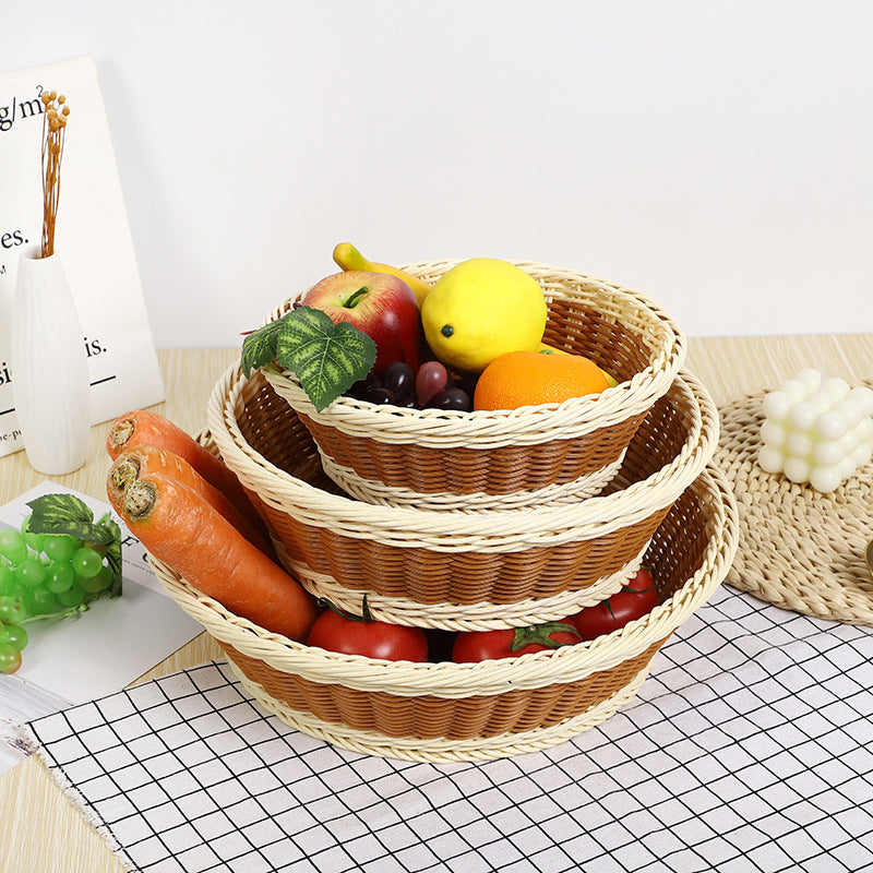 Artisan Woven Serving Bowl Stornfield