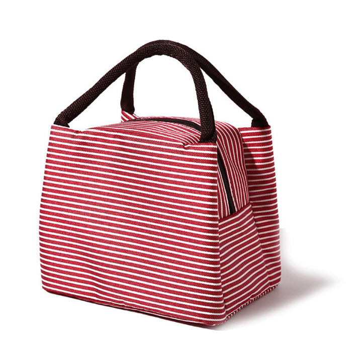Insulated Lunch Bag with Stylish Stripes Stornfield