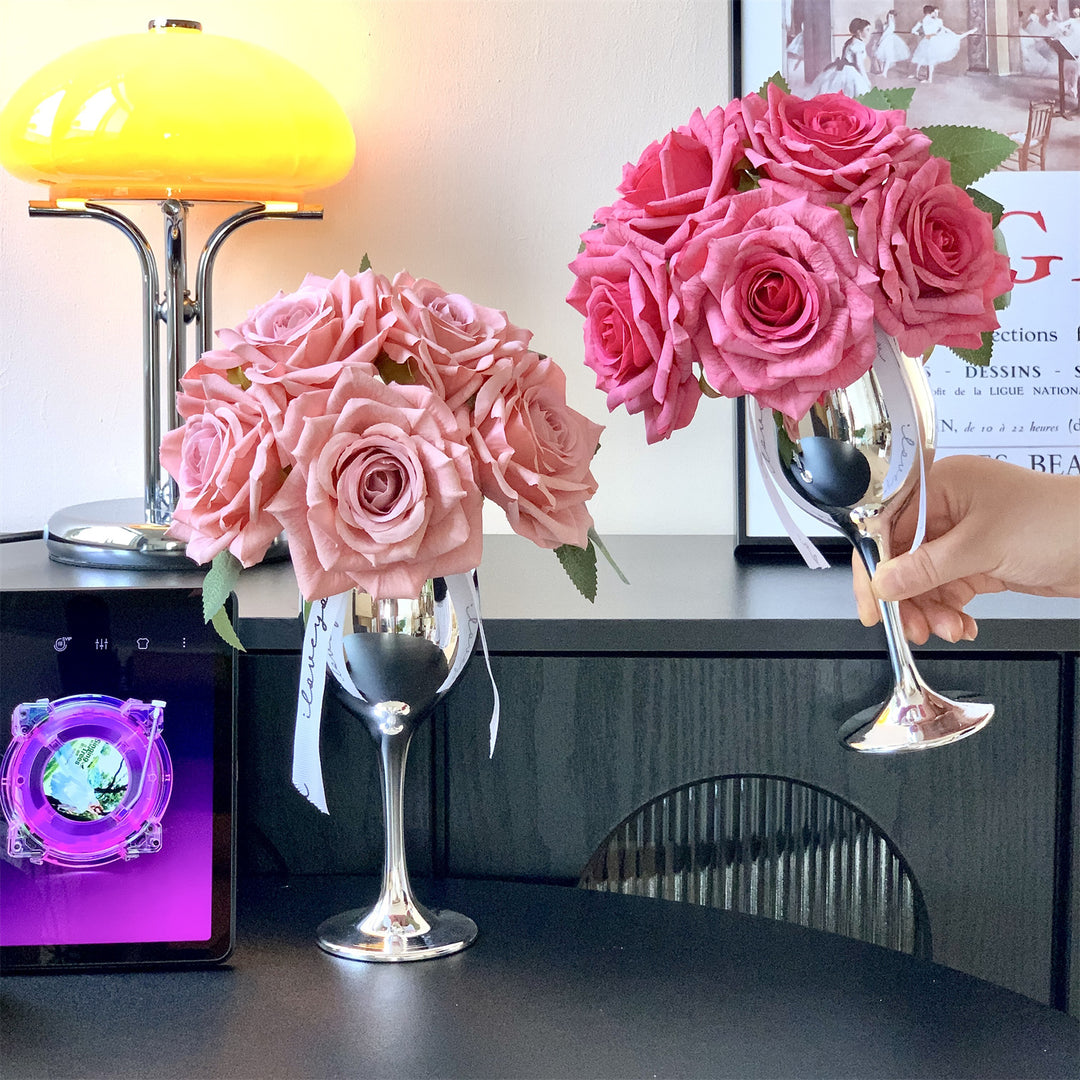 Elegant Silk Flower Bouquet