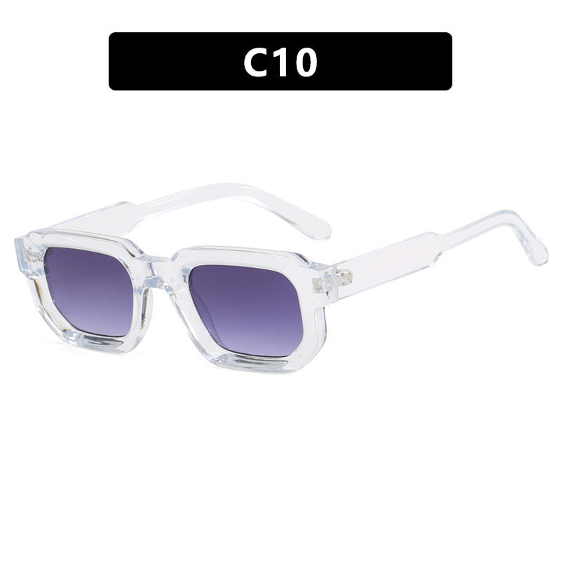 Women geometric sunglasses with fashionable high-gloss frame Stornfield