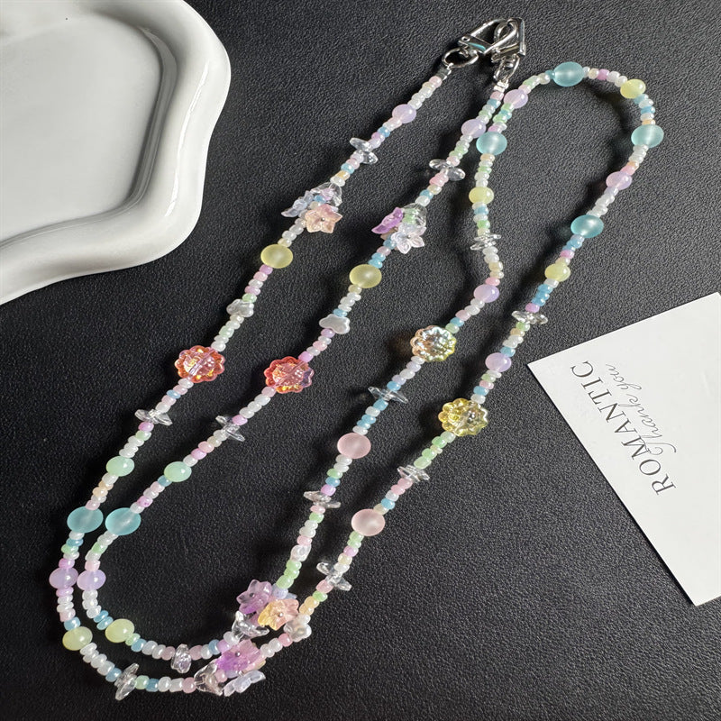 Multi-Strand Decorative Beaded Necklace Stornfield
