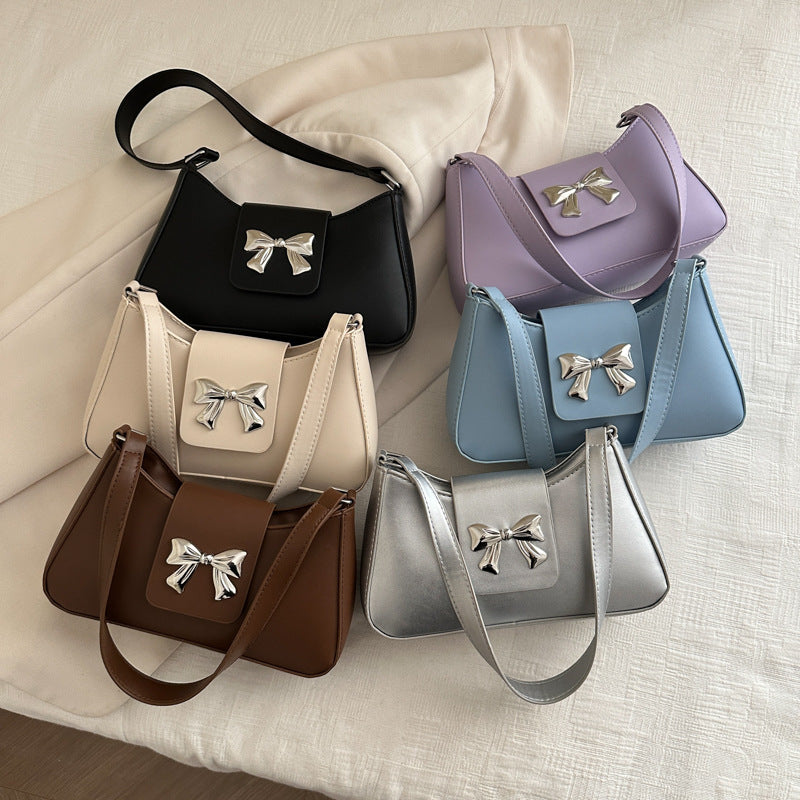 Stylish Bow Accent Handbag Stornfield