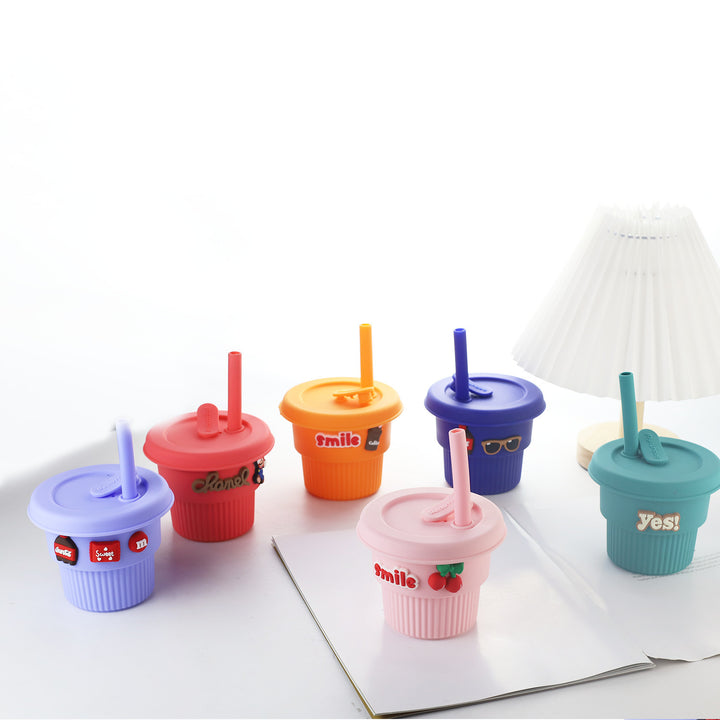 Women's creative silicone drinking cup with funny designs Stornfield