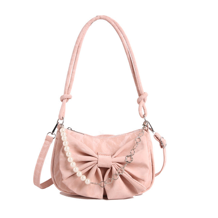 Elegant Bow-Embellished Handbag Stornfield