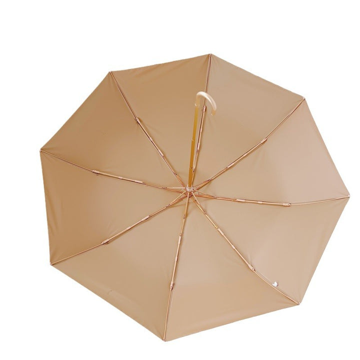 Women's Foldable Umbrella with Elegant Heart Design Stornfield