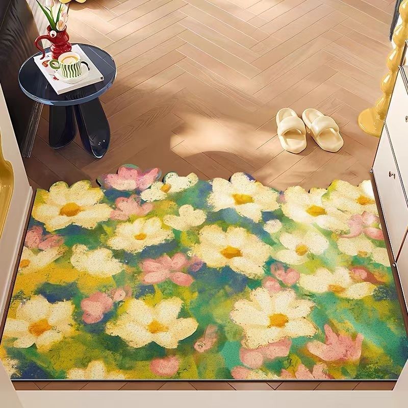 Decorative Floral Area Rug