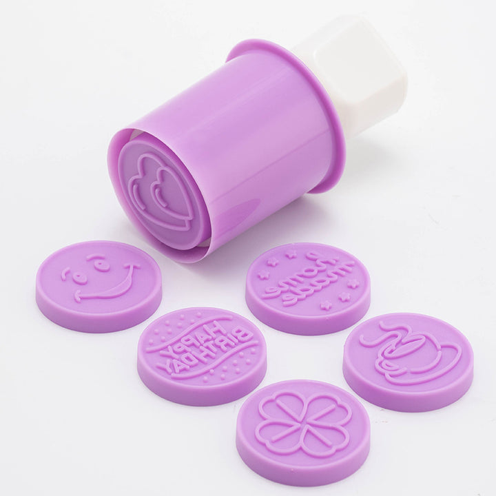 Funnier silicone cookie stamp with animal motifs Stornfield