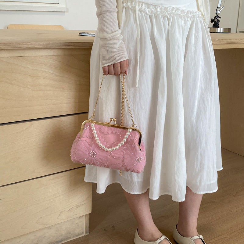 Elegant Beaded Evening Clutch
