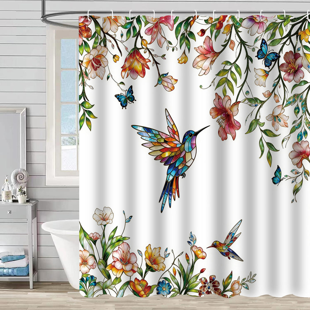 Nature-Inspired Shower Curtain Stornfield