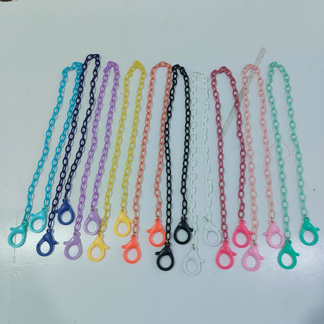 Fashionable Glasses Holder Chain Made of Transparent Material Stornfield