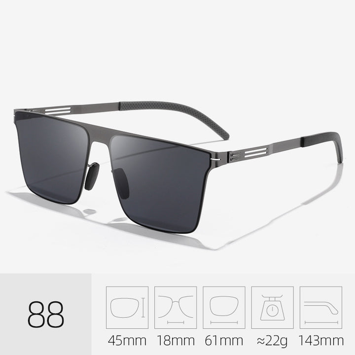 Modern Square Frame Sunglasses Stornfield