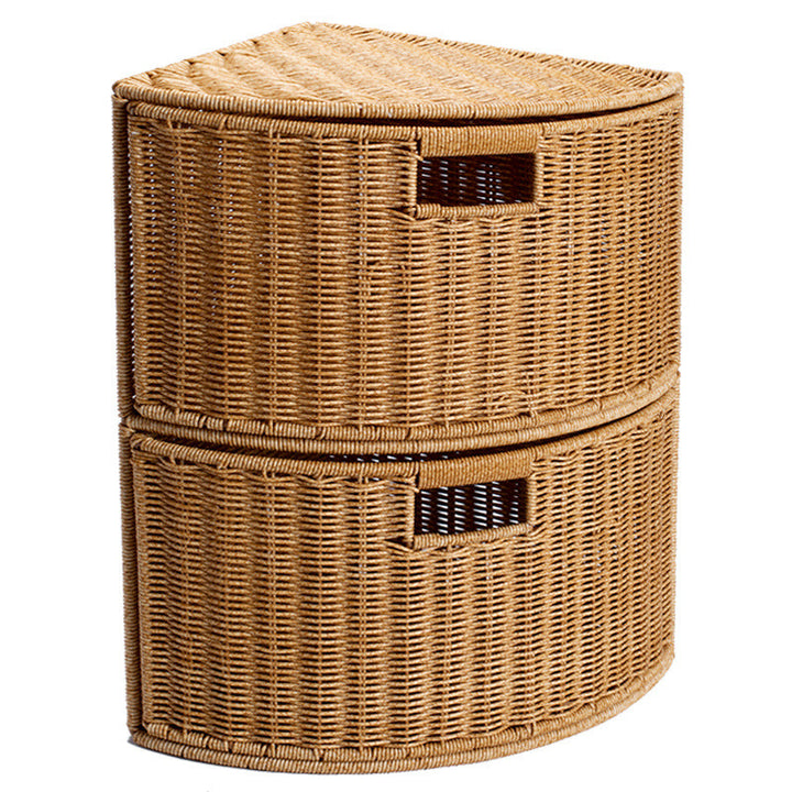 Corner Woven Storage Shelf Stornfield