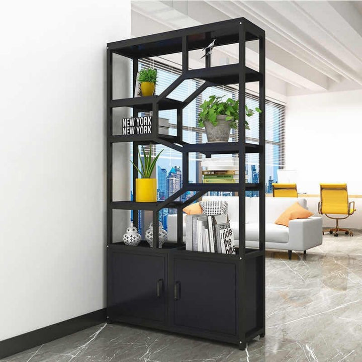 Shelf system with creative storage spaces Stornfield