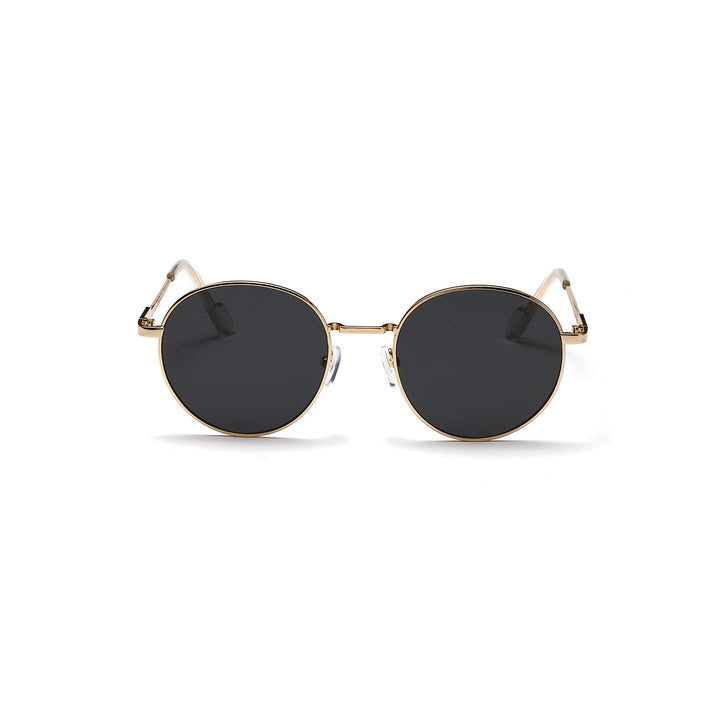Women round sunglasses with luxurious metal frame and UV protection Stornfield