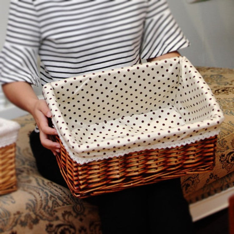 Basket with cotton lining Stornfield