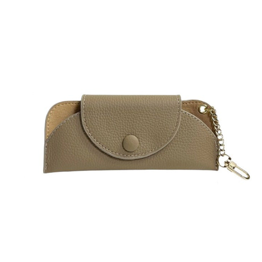 Textured Leather Zip Coin Purse Stornfield