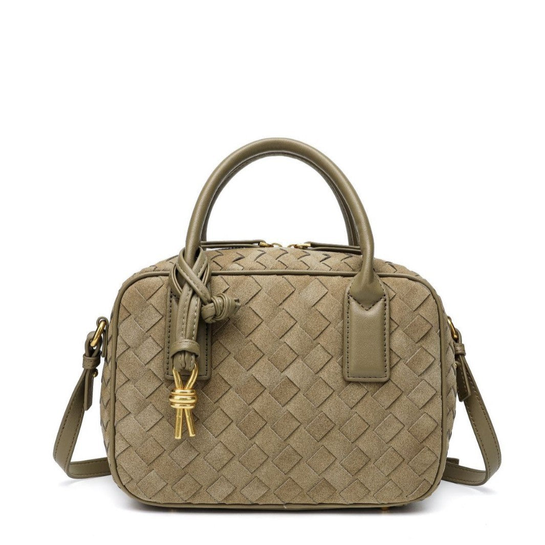 Textured Leather Boutique Handbag Stornfield