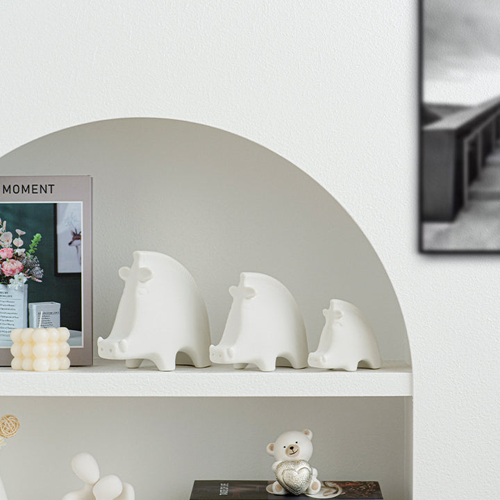 Decorative ceramic shelf Stornfield