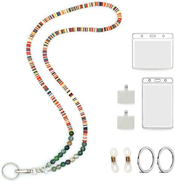 Beaded ID Badge Lanyard Stornfield