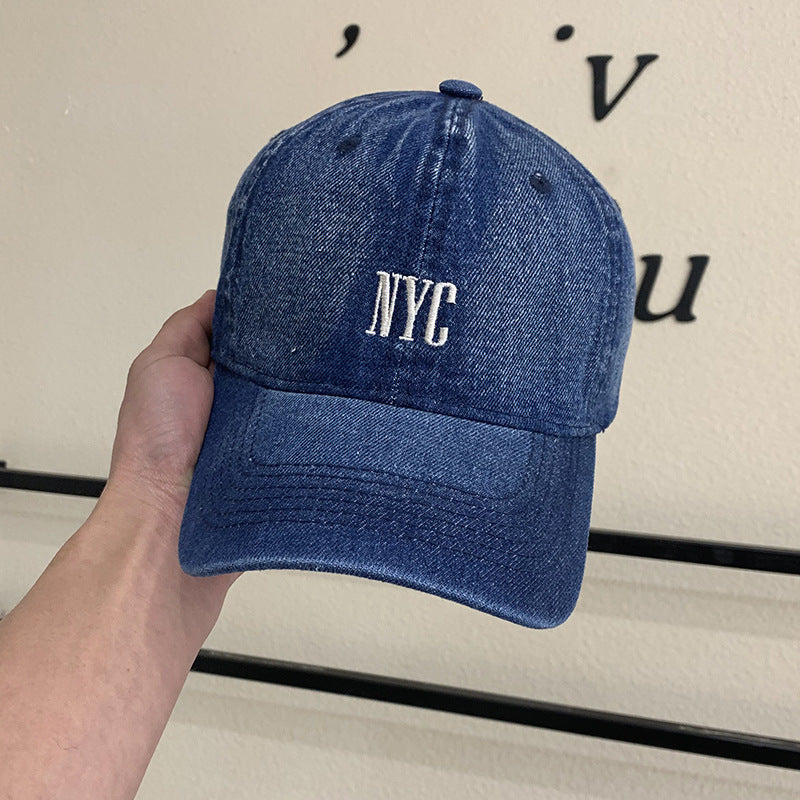 Women's Vintage-Inspired Denim Baseball Cap Stornfield
