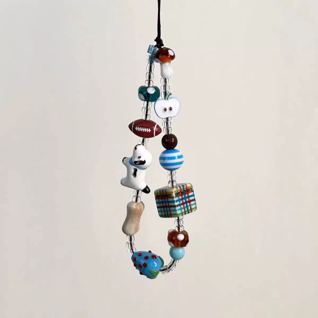 Handcrafted Beaded Charm Lanyard Stornfield