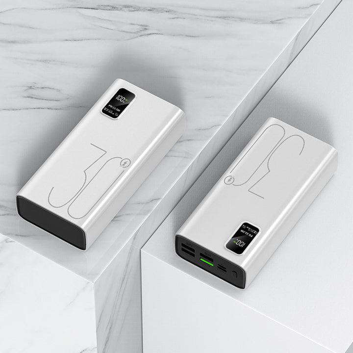 High-performance power bank with smart LCD display and two USB ports Stornfield