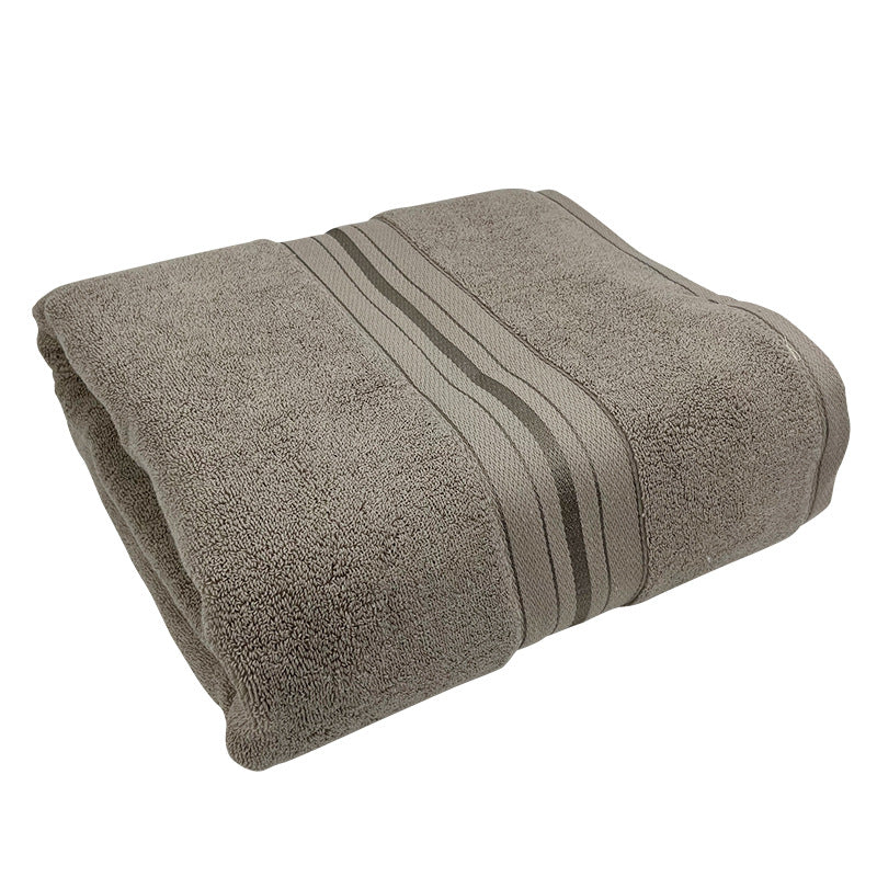 High-quality terry bath towel with elegant stripe detail Stornfield