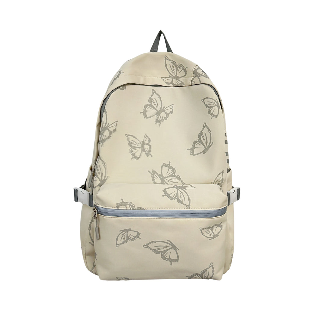Stylish Butterfly Print Backpack Stornfield