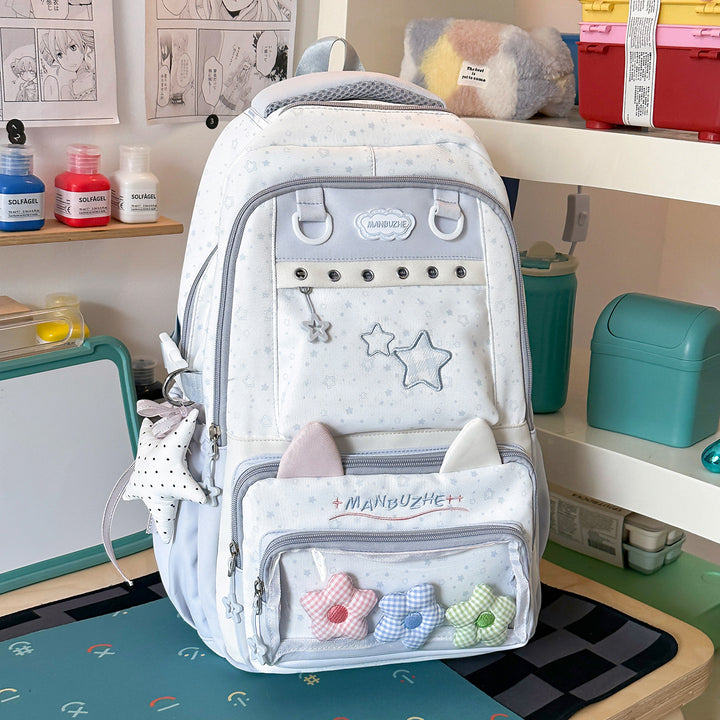 Fun-Themed Plush Backpack Stornfield