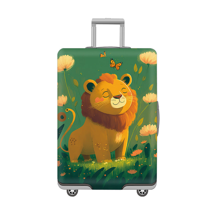 Women’s Hard Shell Suitcase with Cheerful Cat Design Stornfield