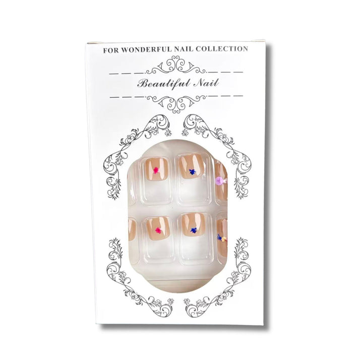 Decorative Press-On Nail Art Set 1790745616