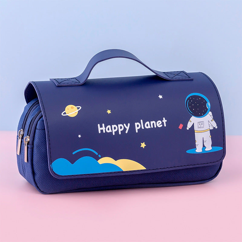 Stylish Astronaut-themed Pencil Case Stornfield