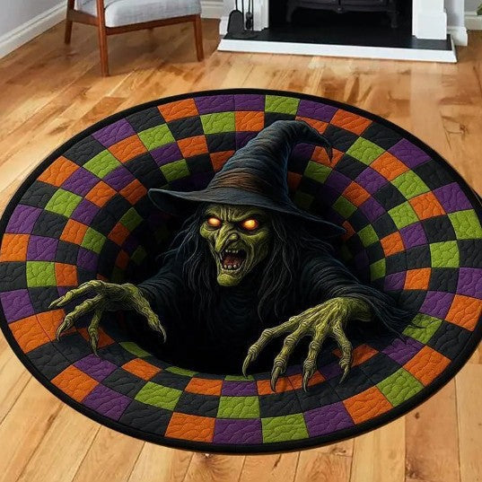 Halloween-Themed Decorative Area Rug for Home