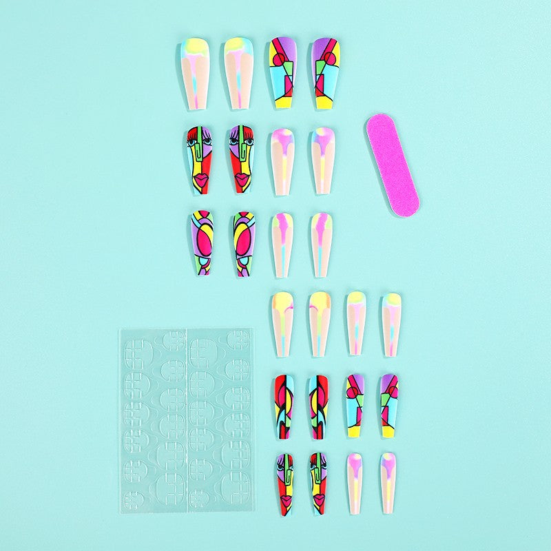 Creative artificial nails in playful design Stornfield