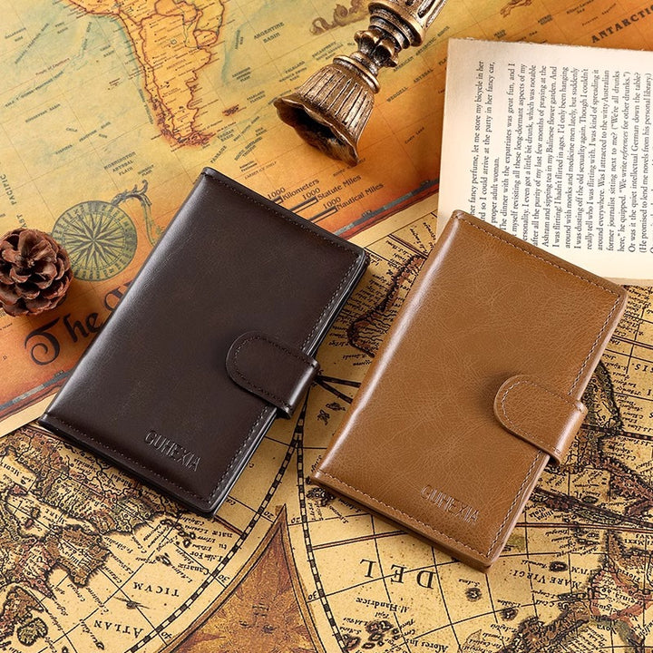 RFID-Blocking Leather Card Holder Stornfield