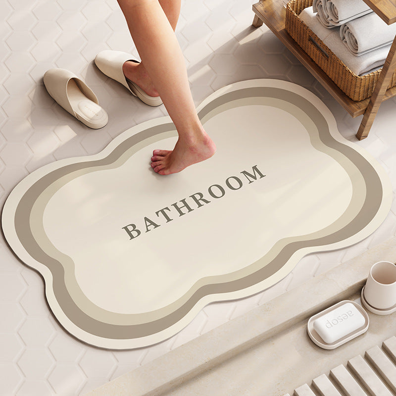 Modern Geometric Bath Mat
