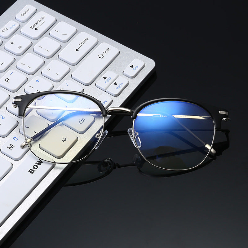 Women's fashionable cat-eye glasses with delicate metal frame Stornfield