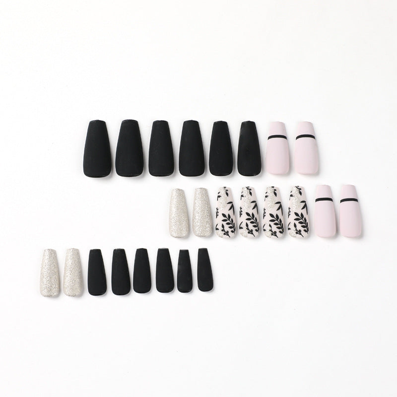 Artful Nail Extensions with Elegant Decoration Stornfield