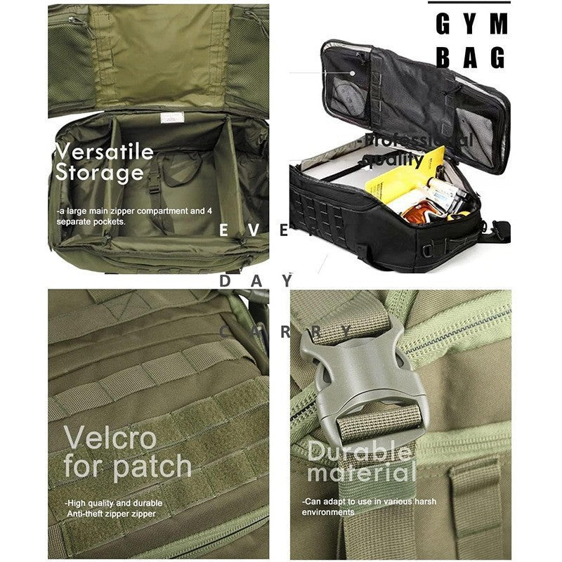Tactical sports bag with multiple compartments Stornfield