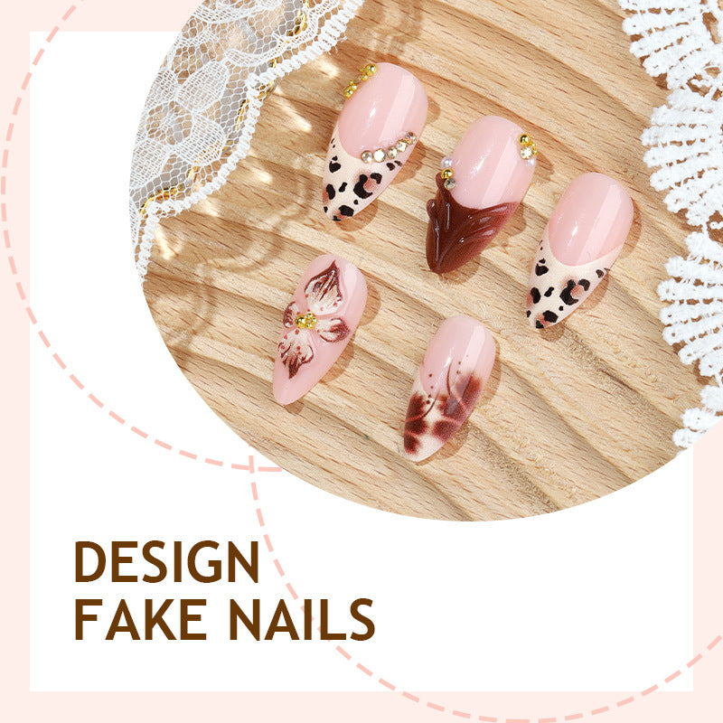 Creative Nail Design Set with Elegant Accents Stornfield