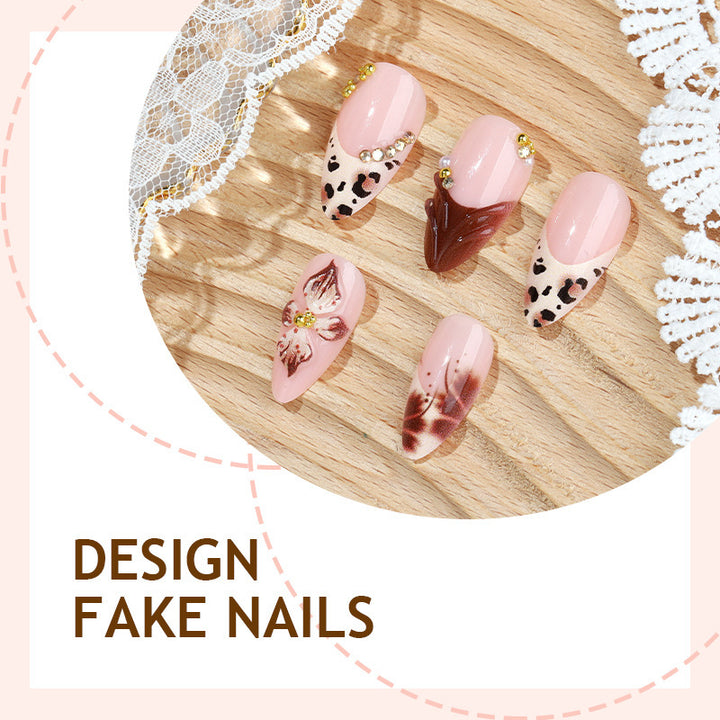 Creative Nail Design Set with Elegant Accents Stornfield